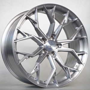 Ratlankis Forzza Titan 9X20 5X120 ET32 72,56 Brushed Aluminium