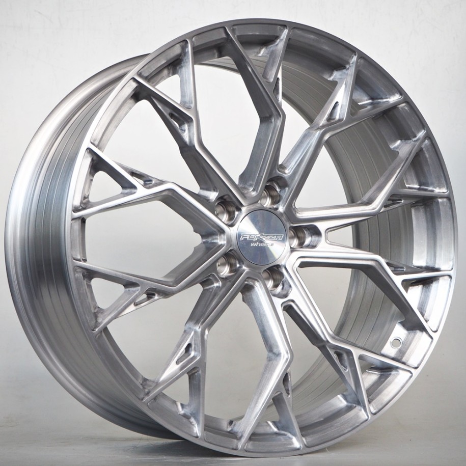 Ratlankis Forzza Titan 9X20 5X120 ET32 72,56 Brushed Aluminium