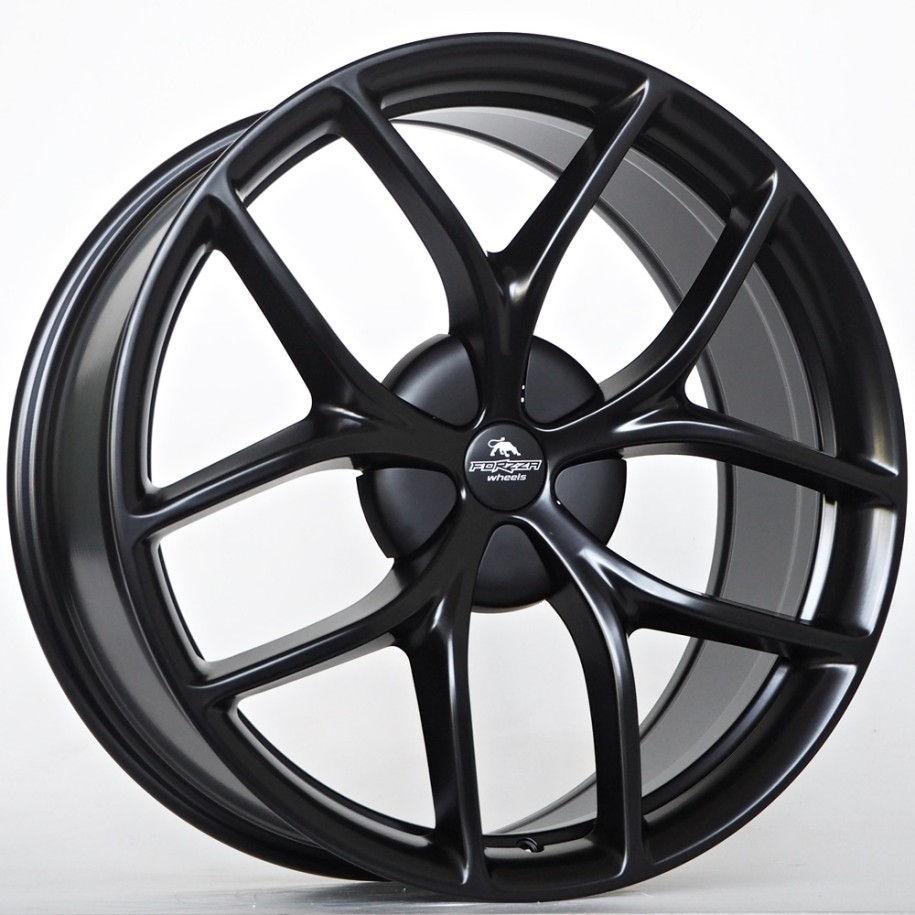 Ratlankis Forzza Urban 8,5X19 5X114,3 ET40 64,15 Satin Black / Max Load 815 kg