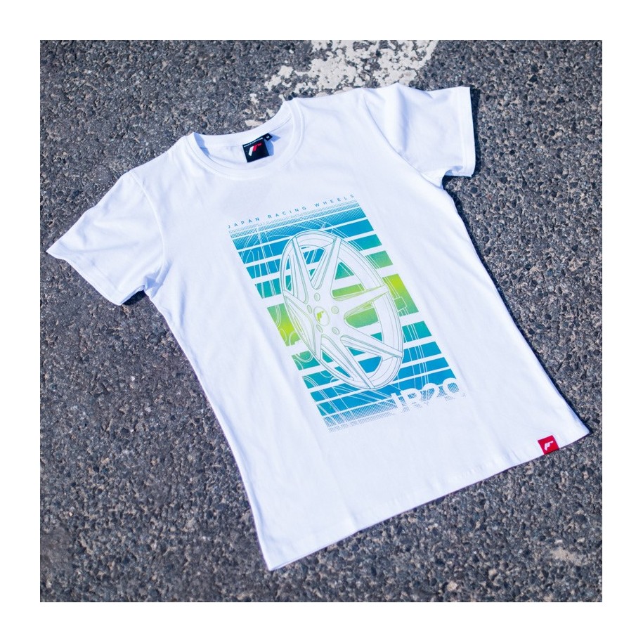 JR Men's T-Shirt JR-20 Face White Size XXL