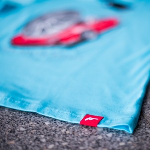 JR Men's T-Shirt JR-11 Car Turquoise Size XXL