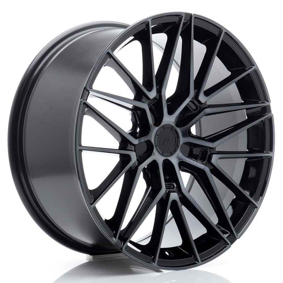 JR Wheels JR38 19x9 ET39 5x112 Black Machined