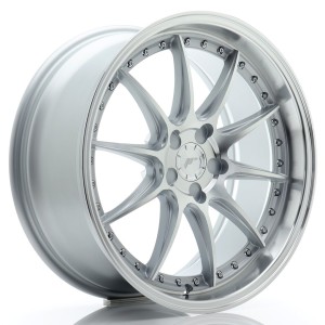 JR Wheels JR41 19x8,5 ET15-35 5H BLANK Silver Machined Face