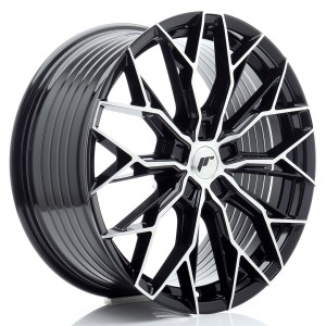 JR Wheels JR49 20x9 ET20-51 5H BLANK Gloss Black Machined Face