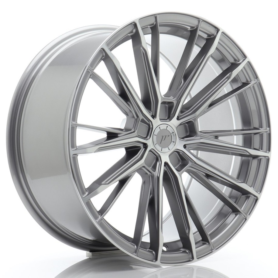 JR Wheels JR52 19x9,5 ET20-45 5H BLANK Titanium Machined Face