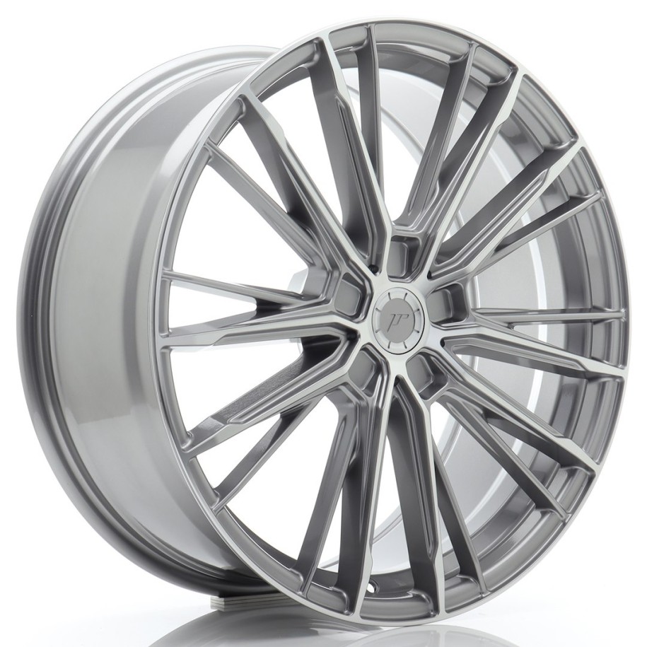 JR Wheels JR52 20x9 ET20-51 5H BLANK Titanium Machined Face
