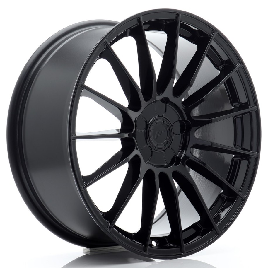 JR Wheels SL05 18x8 ET20-40 5H BLANK Gloss Black