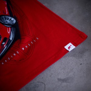 JR Women's T-Shirt JR-11 Car Red Size S