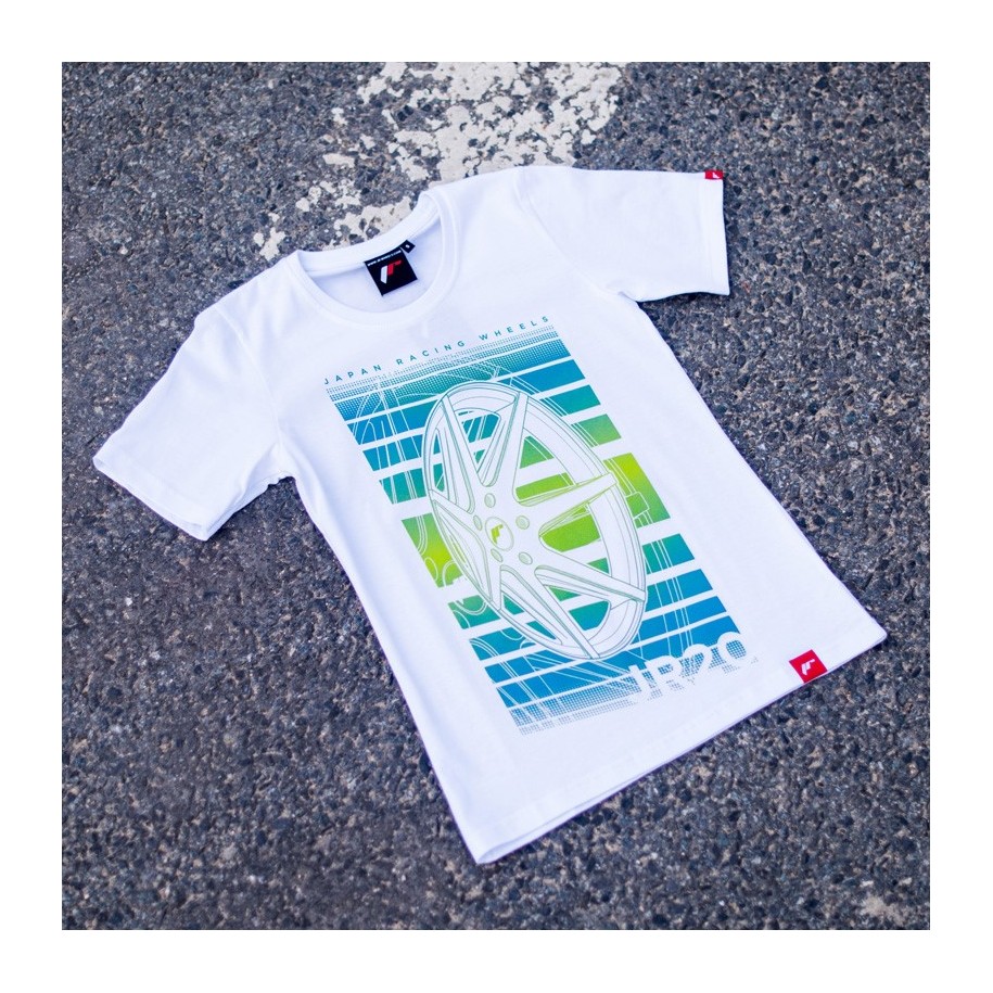 JR Women's T-Shirt JR-20 Face White Size S