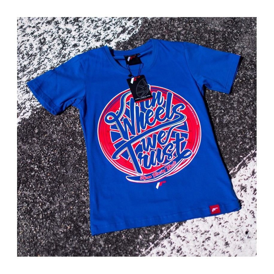 JR Women's T-Shirt Trust Blue Size L