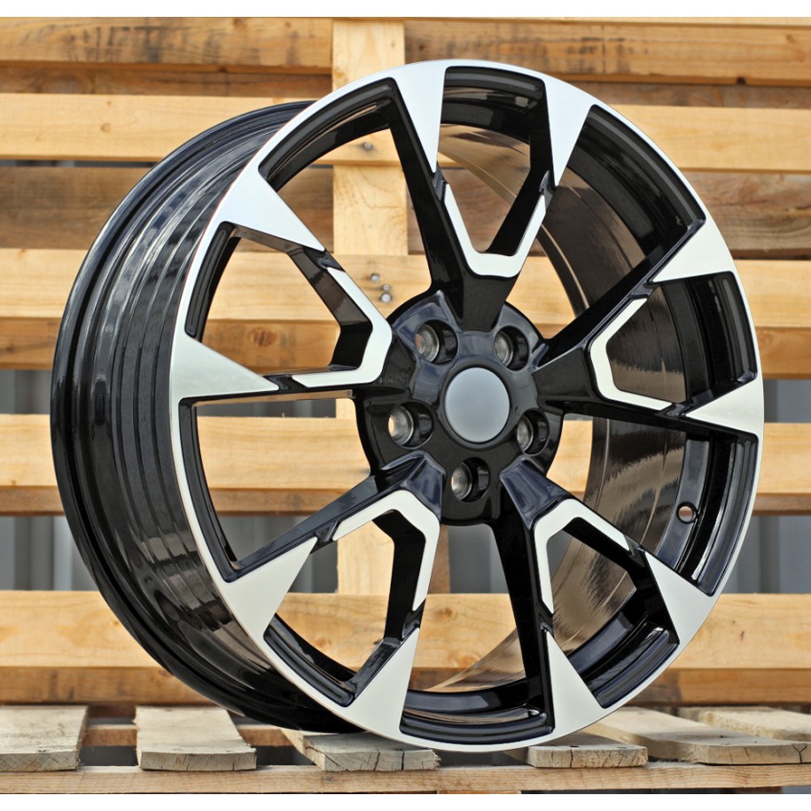 R18x7.5  5X108  ET  50  63.3  IN3639F  Black Polished (MB)  For FORD  (K7)  (HYBRID FORGED (Kuga Puma))