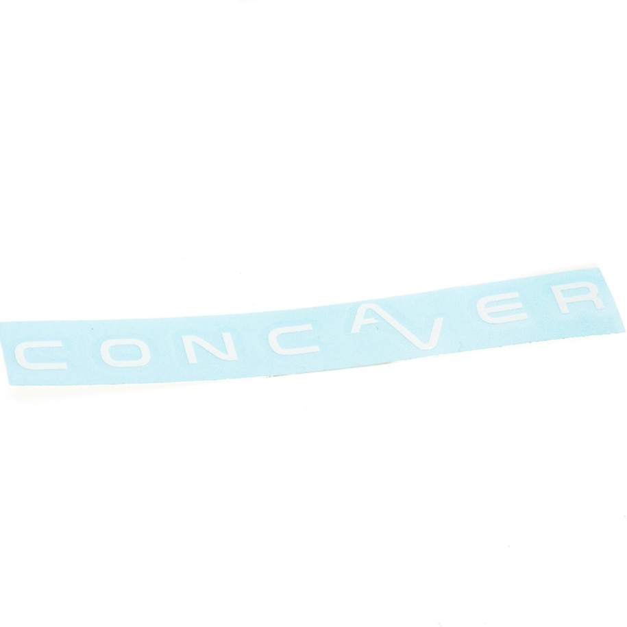 Sticker-pack Concaver logo V1 45cm White 10pcs