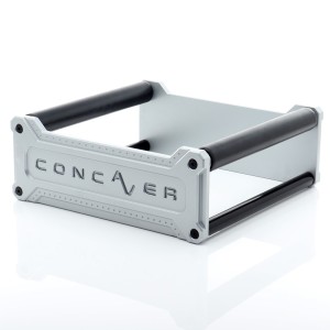Concaver Premium Forged Rolling Wheel Stand Silver