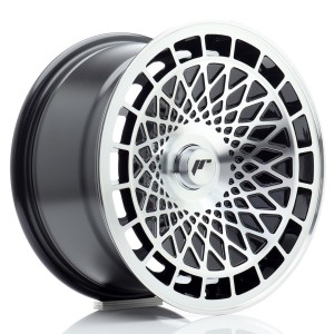JR Wheels JR14 15x8 ET25 4x108 Gloss Black Machined Face