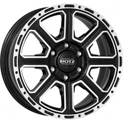 Dotz Kalahari dark 5x127 R17x8 ET30 71.6 ratlankiai