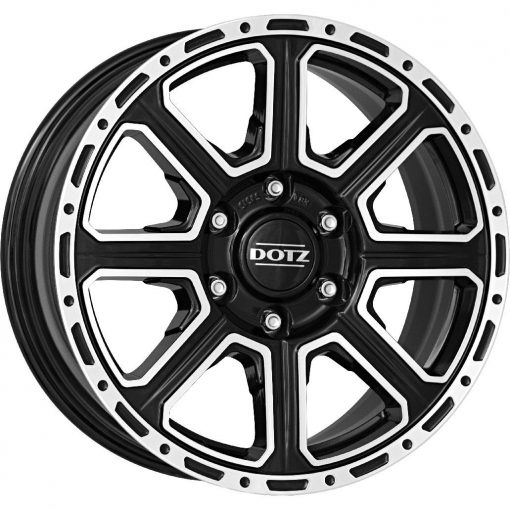 Dotz Kalahari dark 5×127 R17x8 ET30 71.6 ratlankiai