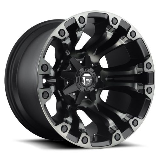 Fuel D569 Vapor 6×139.7 R18x9 ET19 106 ratlankiai