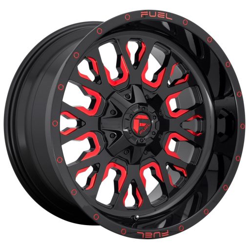 Fuel D612 Stroke 6×139.7 R22x10 ET-19 106 ratlankiai