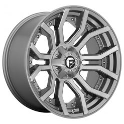 Fuel D713 Rage Platinum 5x139.7 R20x10 ET-18 87.1 ratlankiai