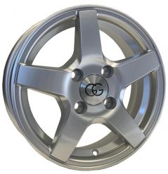 GG Trailer Silver 5x112 R13x6 ET30 66.6 ratlankiai