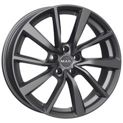 MAK Panorama Gloss Gun Metallic 5x114.3 R19x8.5 ET47 67.1 ratlankiai