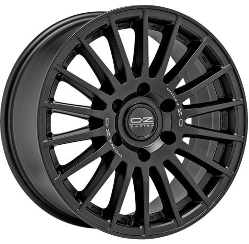 OZ Racing Rally Desert Matt Black Silver Lettering 6H 6×139.7 R18x8 ET50 95.1 ratlankiai